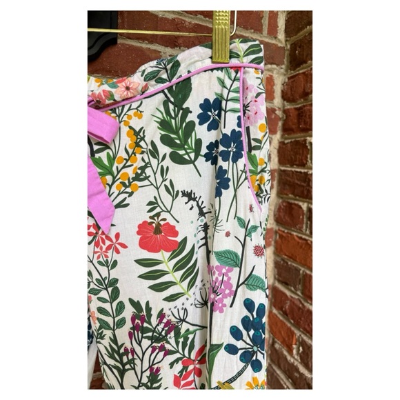 NWOT Anthropologie RO’s Garden Lounge Set in Floral Viola  Size XSmall - Picture 13 of 16